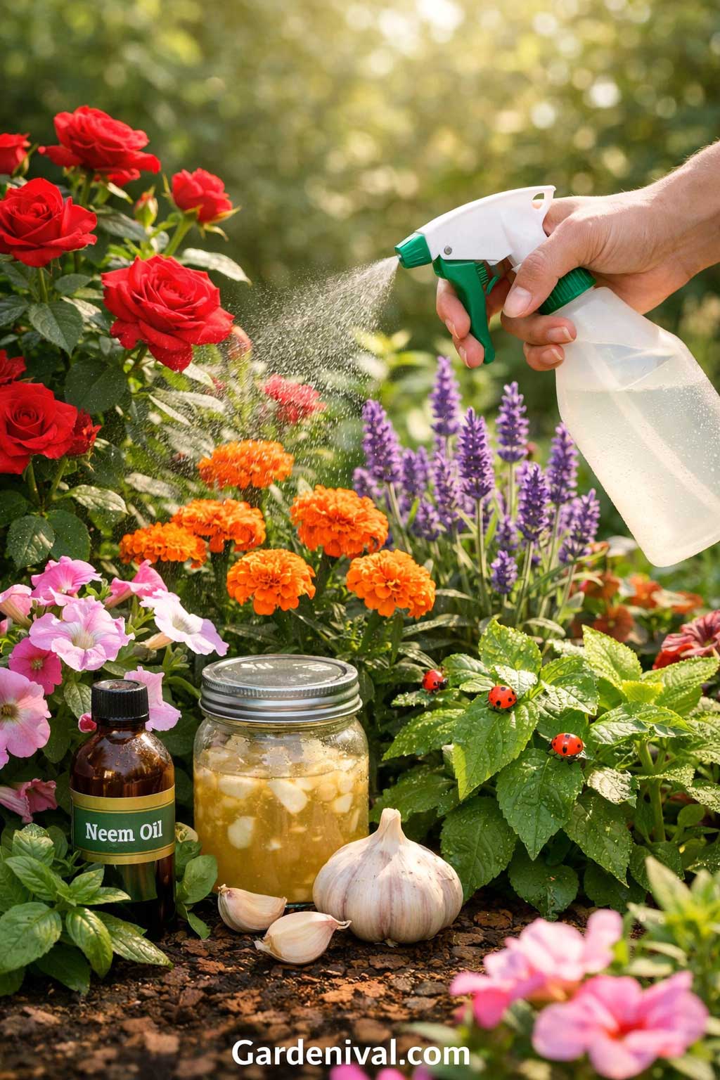 7 Organic Pest Control Methods to Protect Your Flower Garden Naturally ...