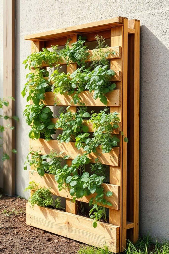 Pallet Herb Garden