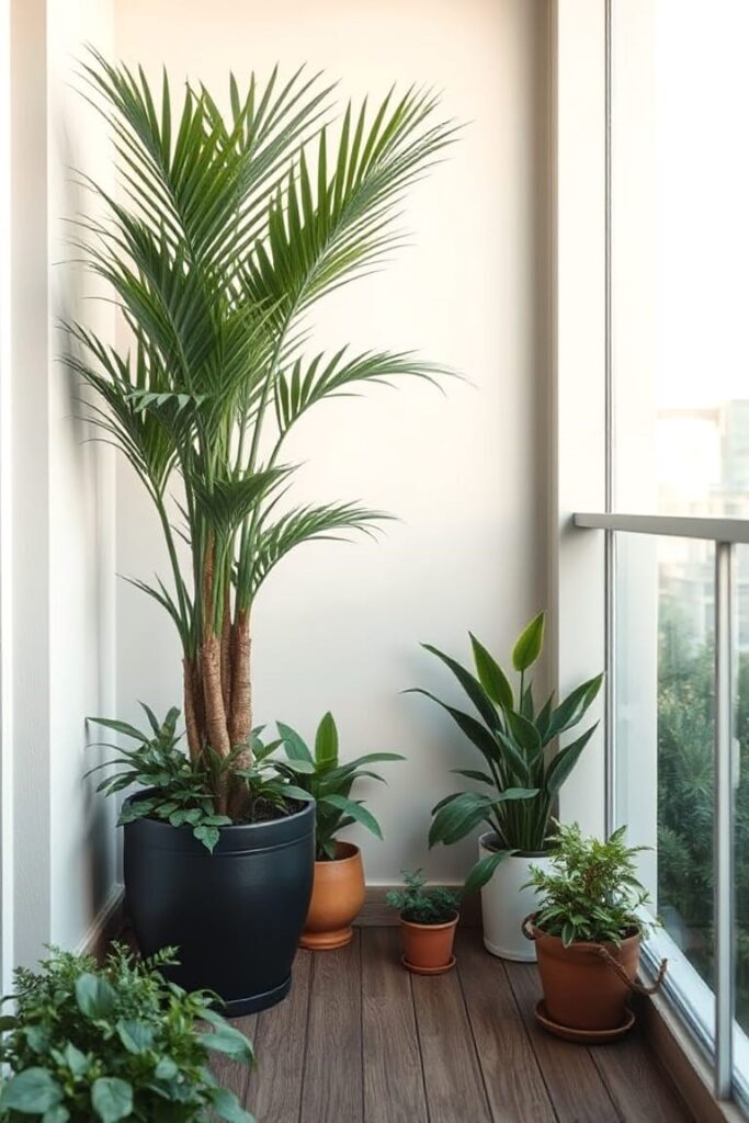 Tall Floor Plant Balcony