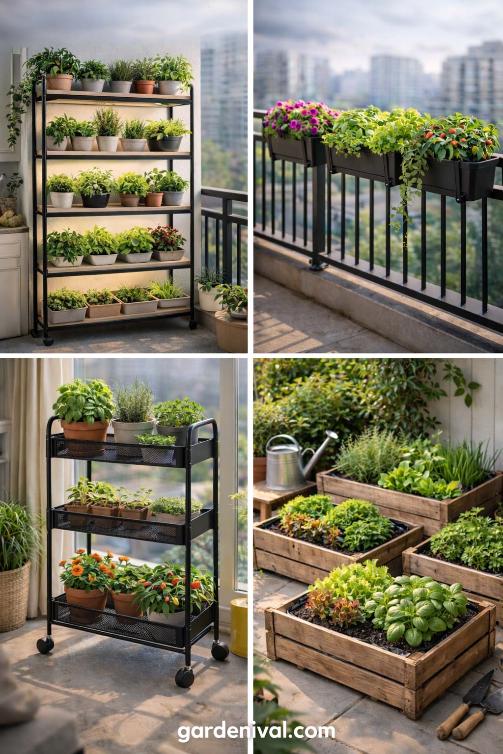 Picture Idea: 10 Easy Urban And Home Gardening Ideas For Small Spaces