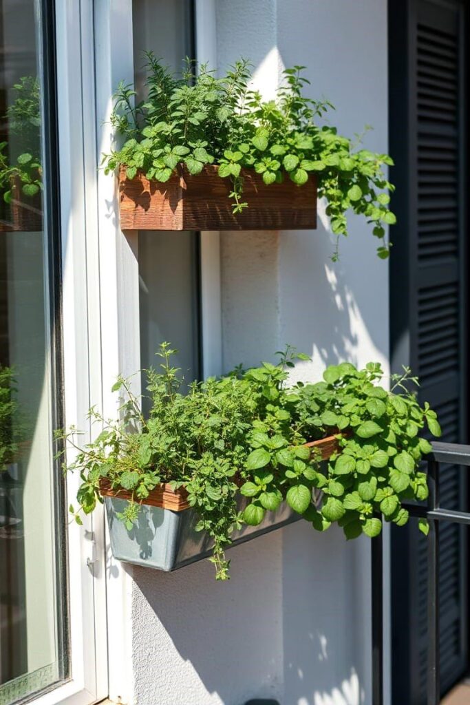 Window Box Herb Planters