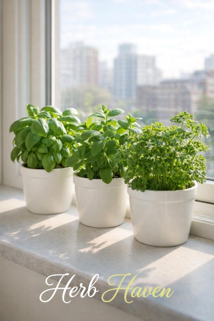 Window Herb Garden
