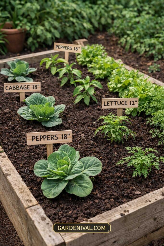  Proper Vegetable Plant Spacing