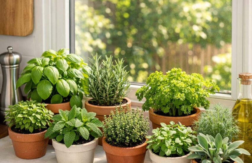 10 Easy Herbs to Grow at Home for Beginners