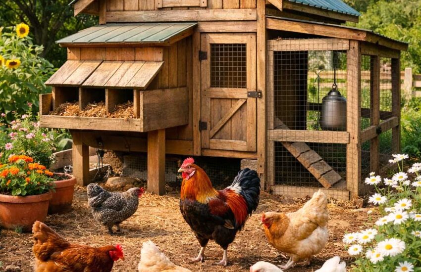12 Small Backyard Chicken Coop Ideas